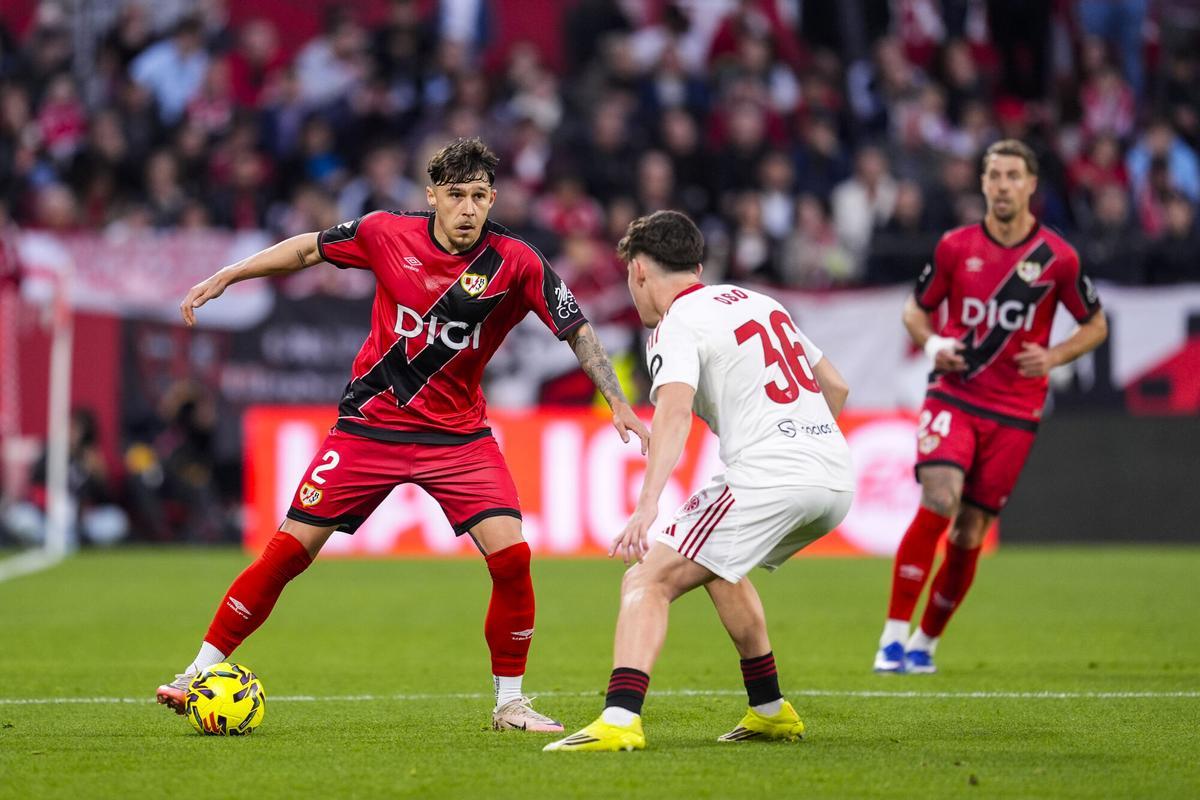 Una imagen del Sevilla FC - Rayo Vallecano.