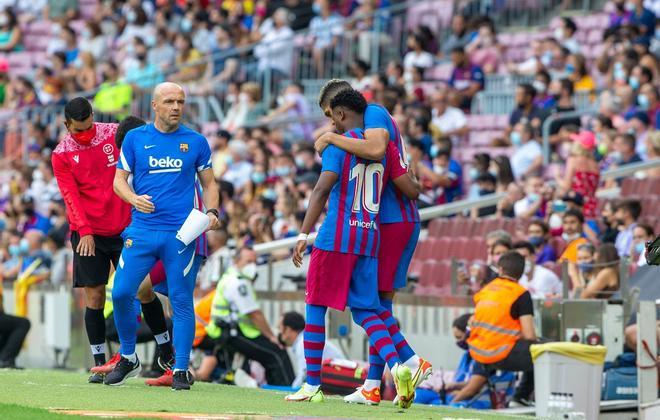 Las mejores imágenes del Barça - Levante: Ansu Fati, Depay, de Jong, Gavi, Nico...