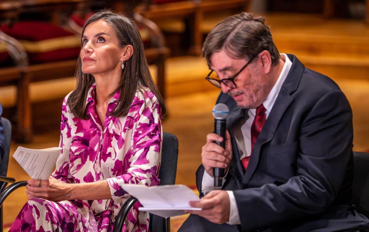 Letizia presideix la reunió de l’Instituto Cervantes a BCN