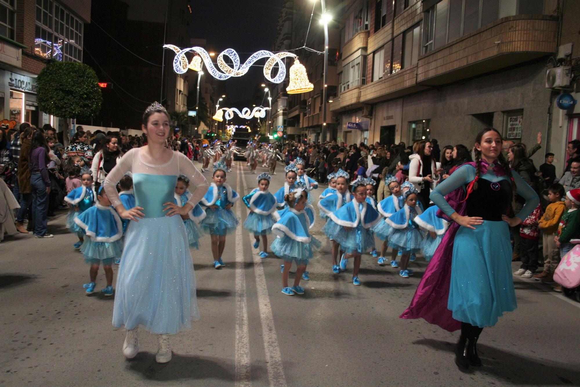 Cabalgata de Papá Noel en Lorca