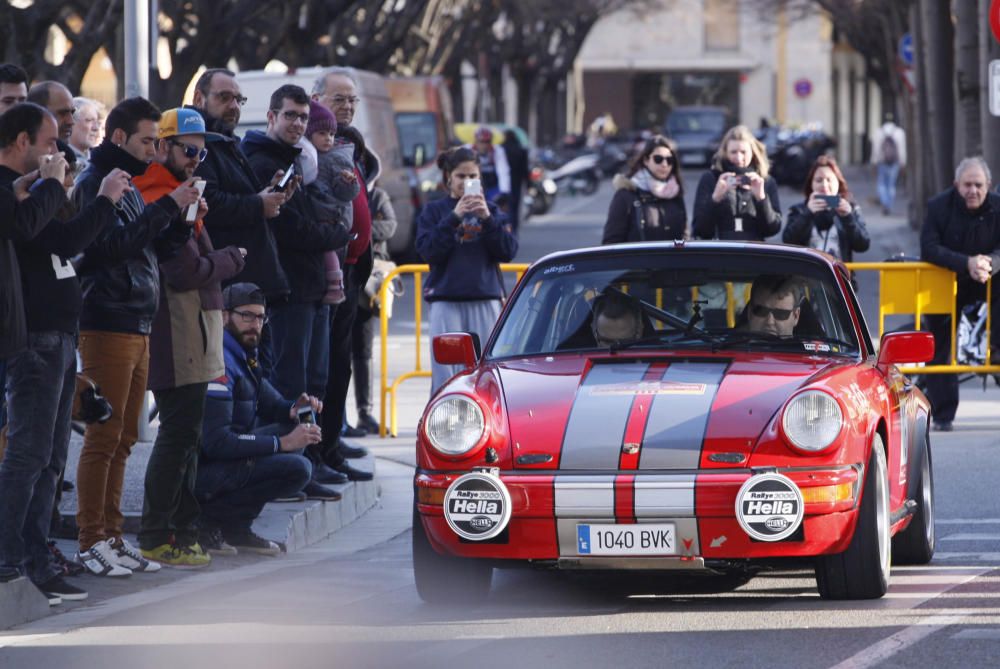 Espectaculars cotxes al Rally Costa Brava