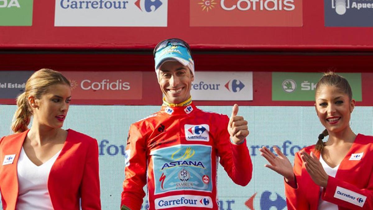 Fabio Aru explica cómo se gestó la victoria de etapa y liderato en la etapa reina