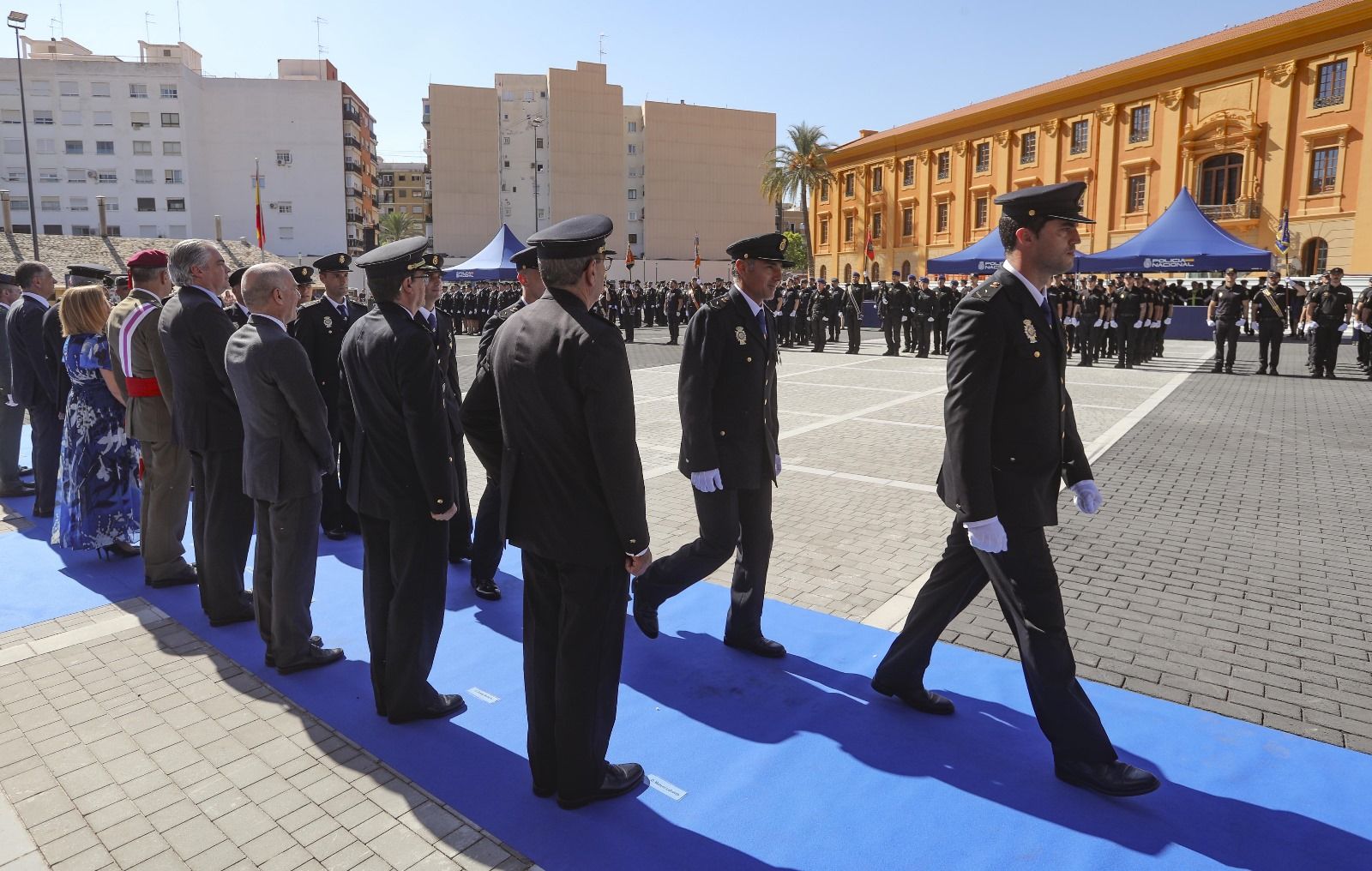 Acto del día de la Policía Nacional en València
