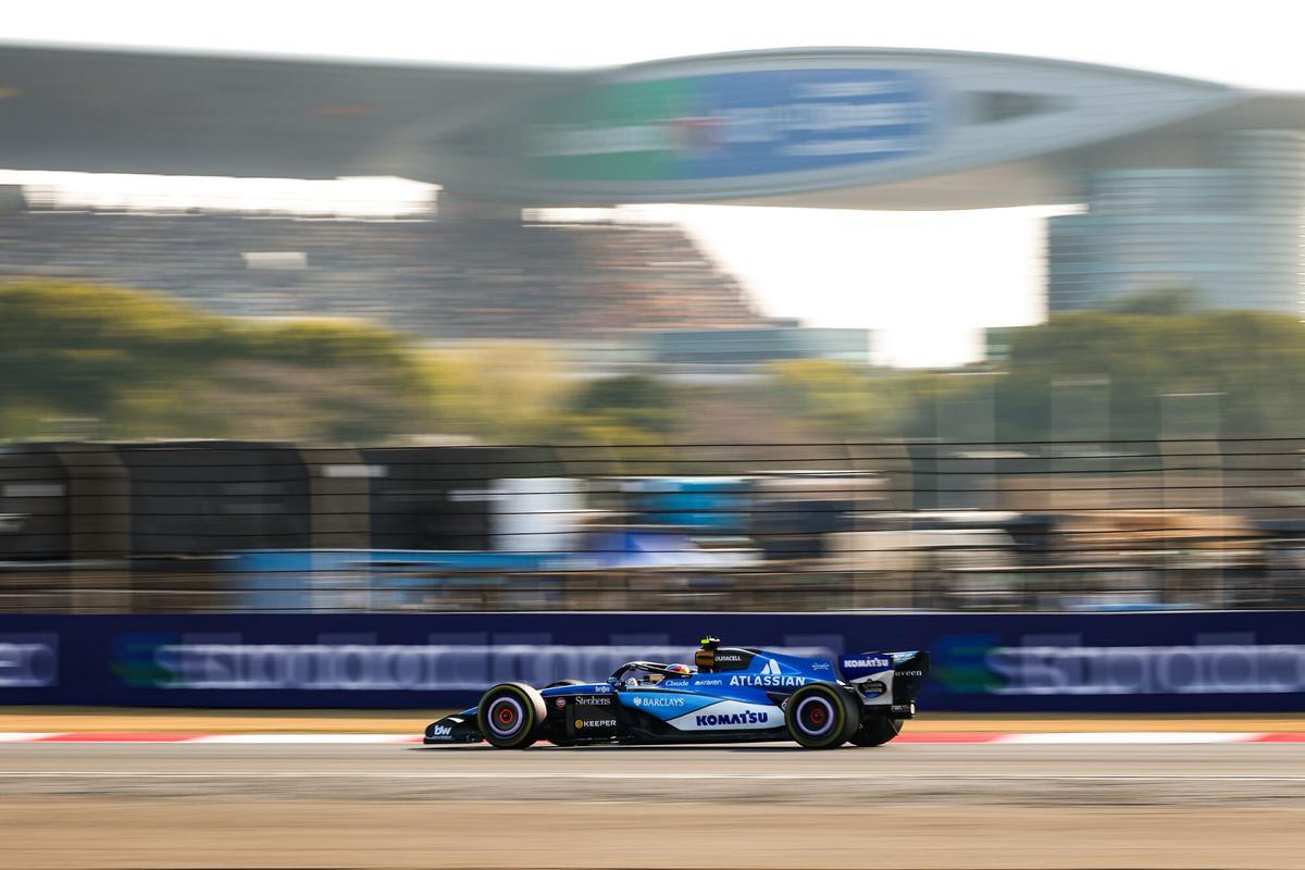 55 SAINZ Carlos (spa), Williams Racing FW48, action during the Formula 1 Heineken Chinese Grand Prix 2026, 2nd round of the 2026 Formula One World Championship from March 13 to 15, 2026 on the Shanghai International Circuit, in Shanghai, China - Photo Florent Gooden / DPPI AFP7 13/03/2026 ONLY FOR USE IN SPAIN