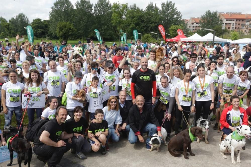 "Can We Run": Deporte, perros y solidaridad toman Gijón