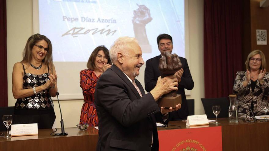 Entrega del XXII Premio Maisonnave al artista Pepe Azorín