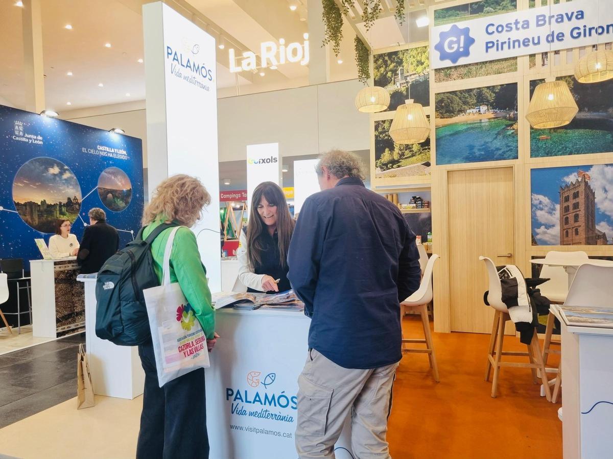 Palamós promocionant l'oferta del municipi.