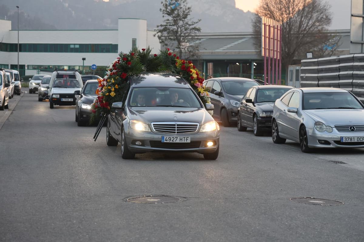 Familiares y amigos despiden a Tejero en Xàtiva