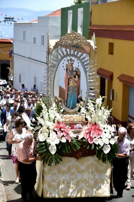 PROCESION VIRGEN DE LAS NIEVES. LOMO MAGULLO