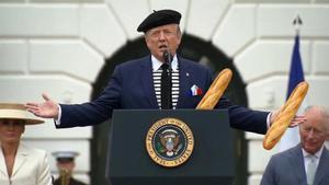 Trump, en un montaje colgado en X por @farag_nassar_