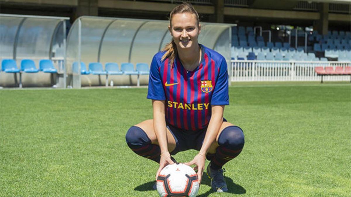 Caroline Graham ficha por el Barça y ya se viste de azulgrana