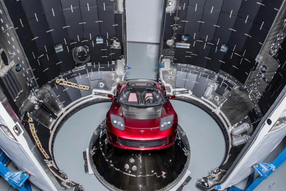 Llançament del coet «Falcon Heavy» d'SpaceX