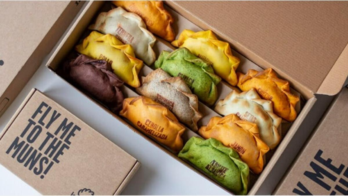 Imagen promocional de las empanadas aregntinas Las Muns