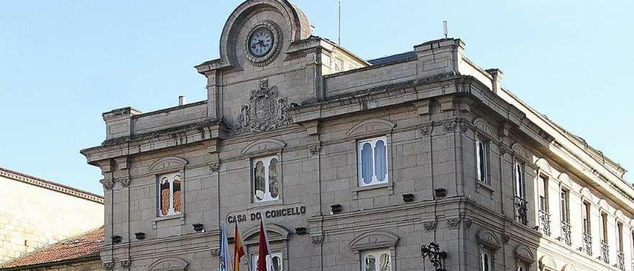 Fachada del Concello de Ourense. // Iñaki Osorio