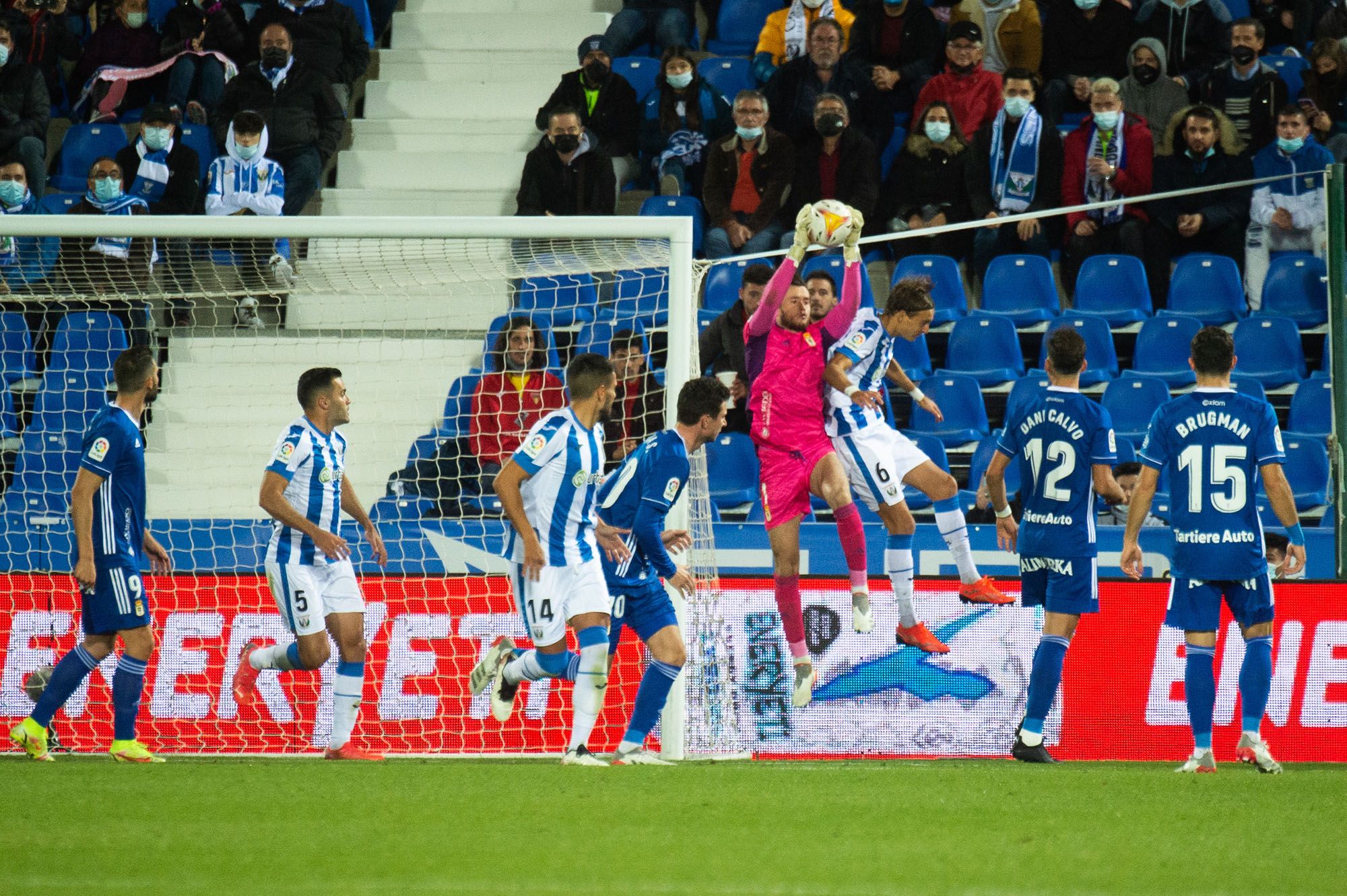 El partido del Real Oviedo en Leganés, en imágenes