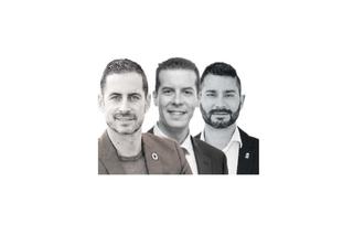 Carlos F. Bielsa, Rubén Alfaro y Samuel Falomir