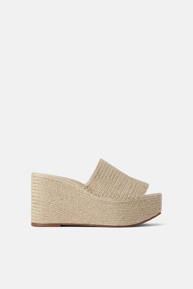 Vuelven las sandalias de plataforma de Zara