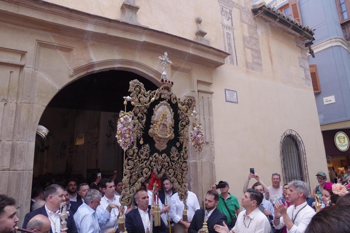 Fotos: La hermandad de Nuestra Señora del Rocío Málaga la Caleta emprende su Camino