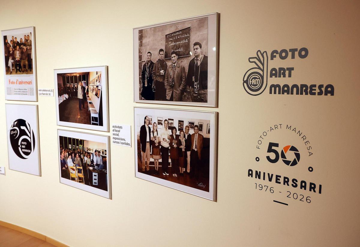 Fotografies antigues i altres documents de la història de Foto Art Manresa