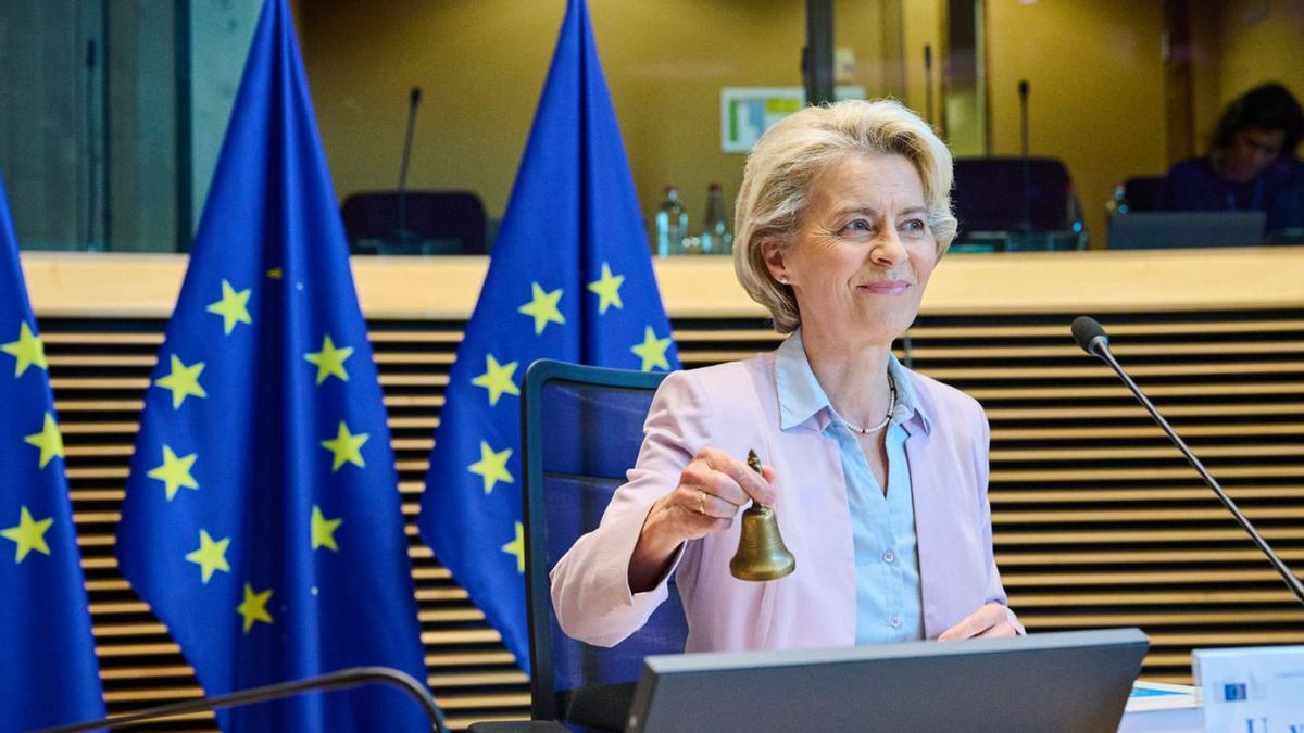 La presidenta de la Comissió Europea, Ursula von der Leyen | EP