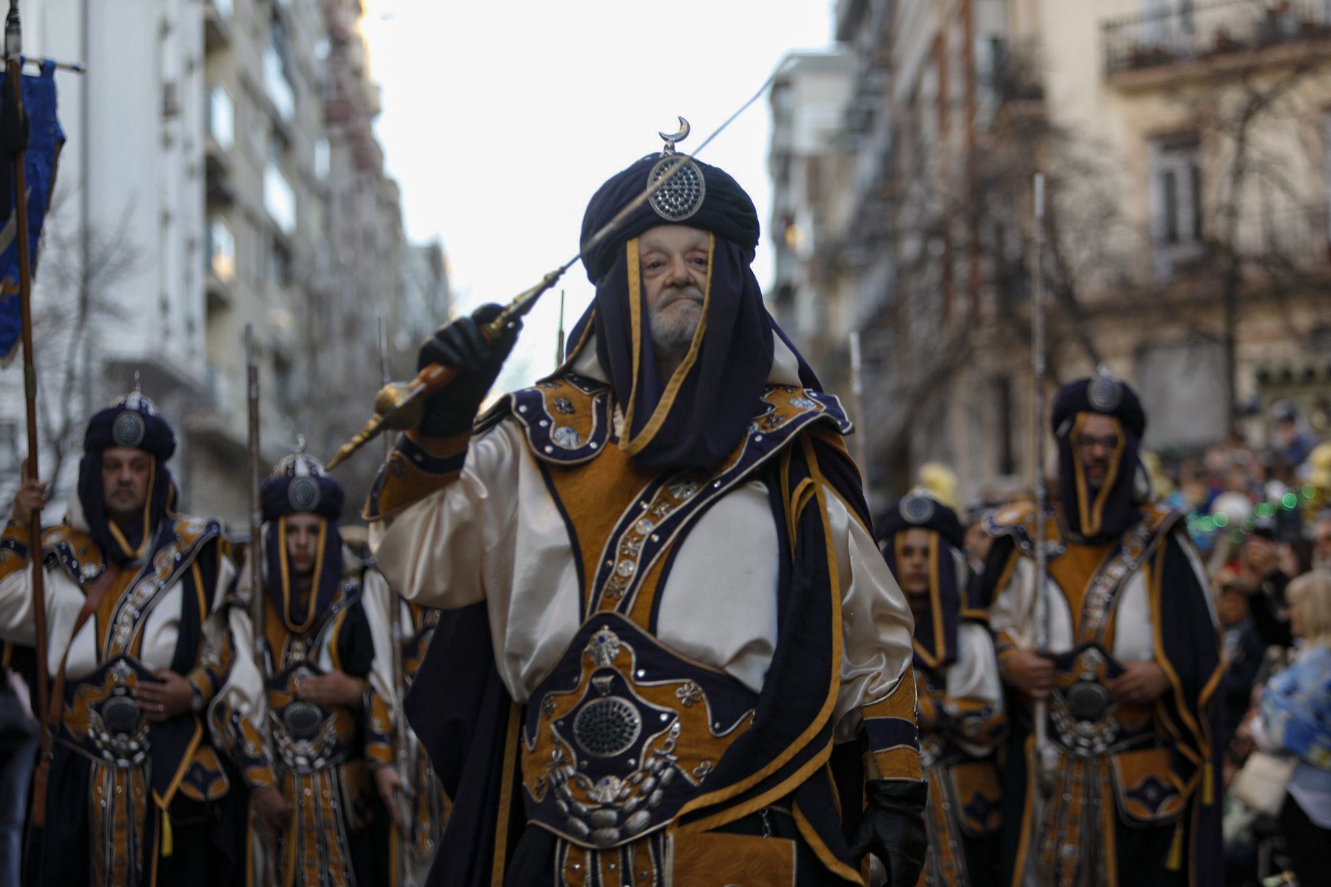 Parada Mora de Almirante en las Fallas de 2023