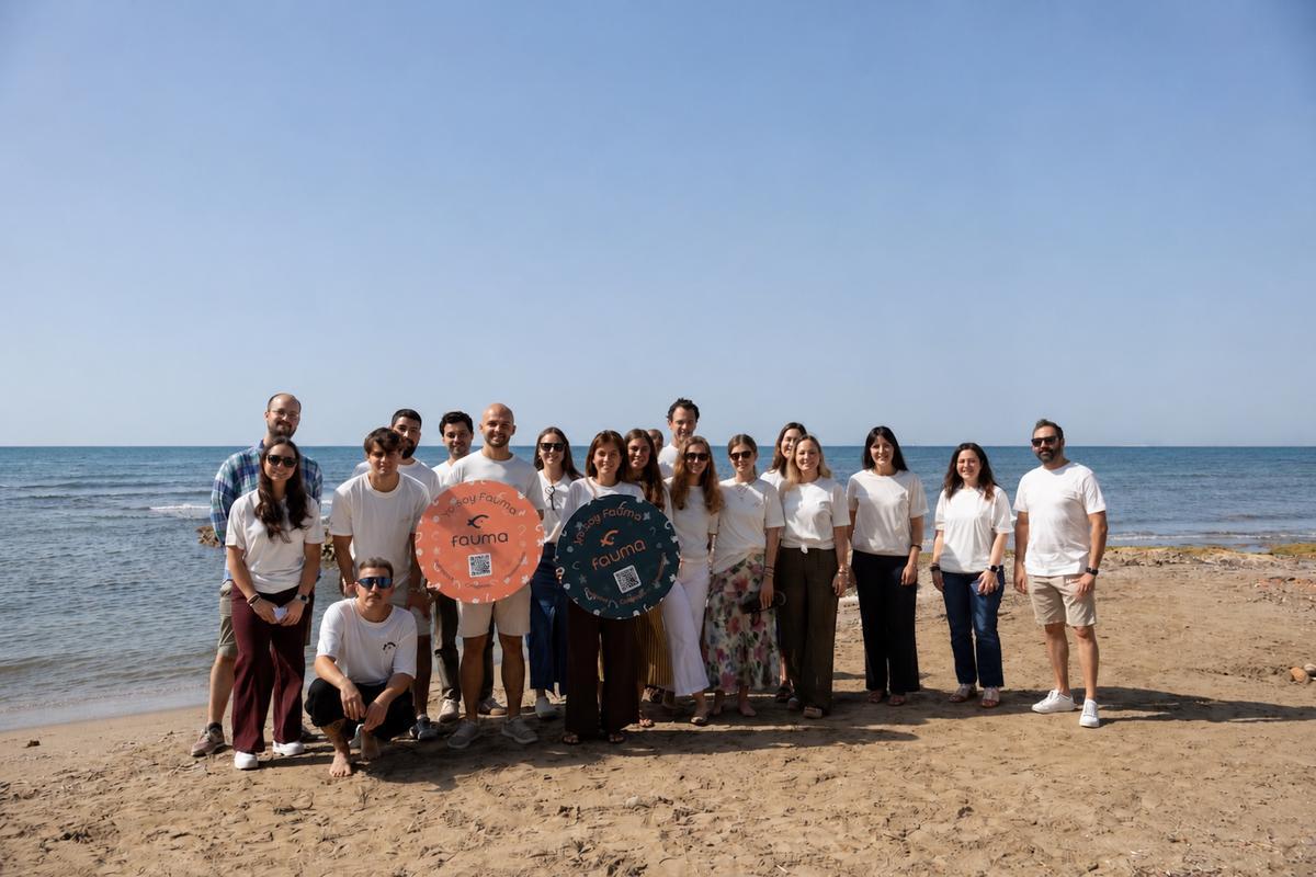 Foto de familia de la presentación de Fauma.