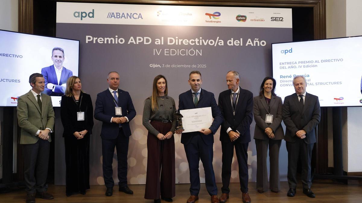 La entrega del premio a mejor directivo del año de APD, en imágenes.