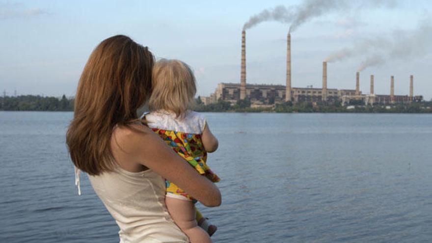 La contaminación durante el embarazo puede tener consecuencias para la salud de los niños.