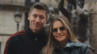El lado más familiar de Robert Lewandowski: su bonito gesto con Anna y sus hijas