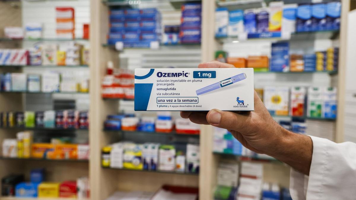 El antidiabético Ozempic, uno de los fármacos que más escasean.