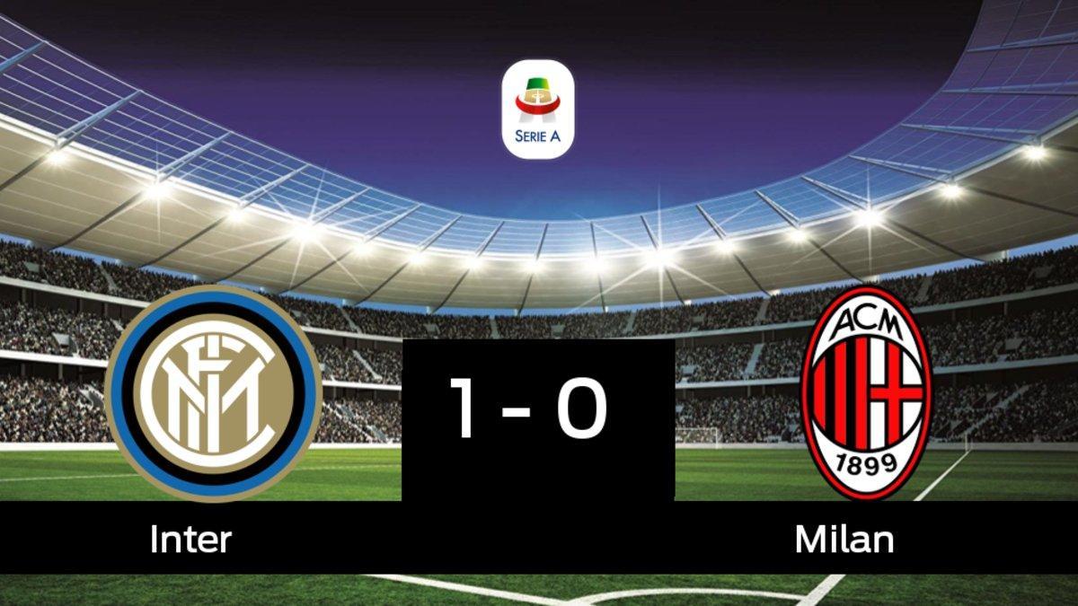 El Inter ganó en su estadio al Milan