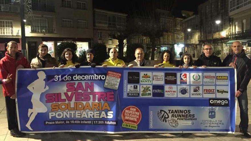 Presentación de la San Silvestre, ayer. // Faro