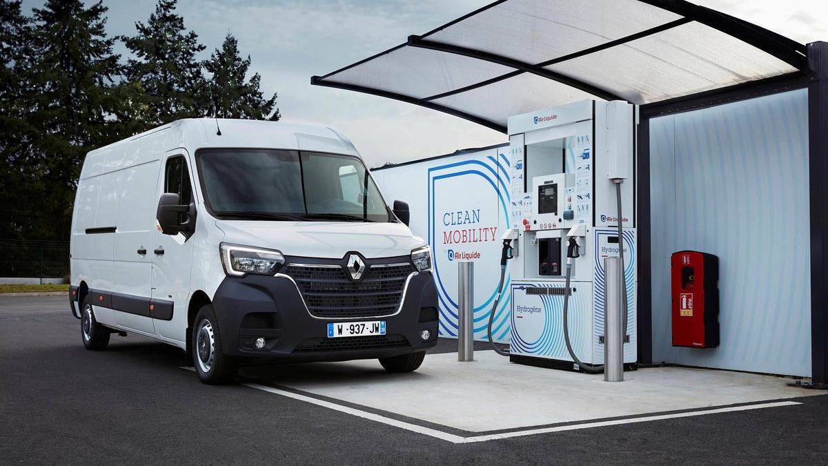 Renault apuesta por el hidrógeno para sus coches comerciales.
