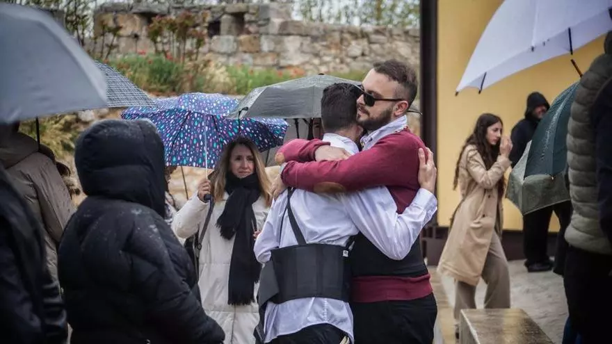 La lluvia suspende el Santo Entierro de Zamora