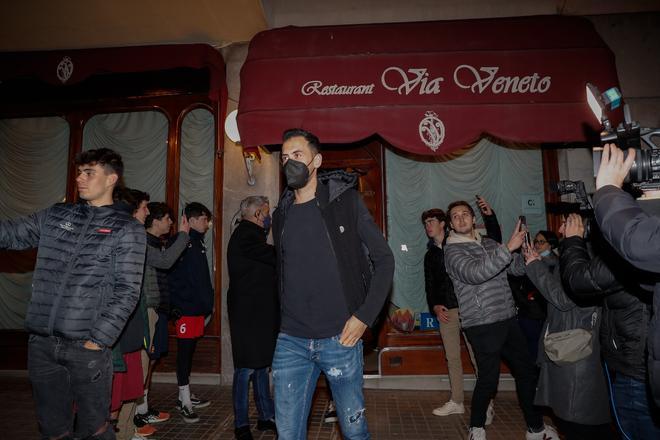 Los jugadores del Barça acudieron a una cena de conjura, y para celebrar el Kopa de Pedri