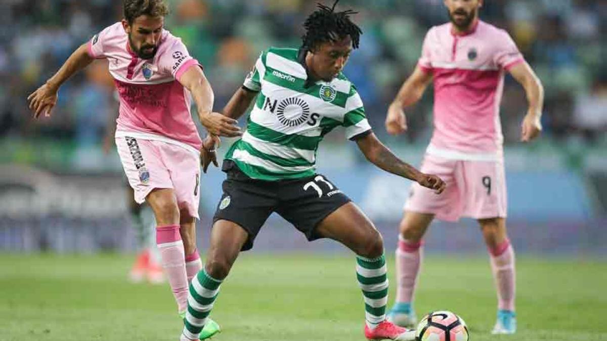 Gelson Martins, jugador del Sporting Lisboa