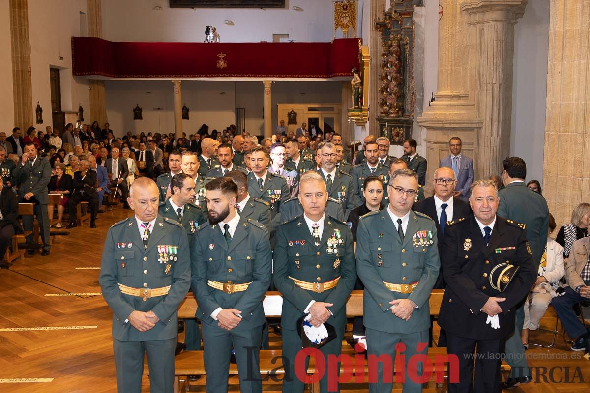 Celebración de la patrona de la Guardia Civil en Caravaca