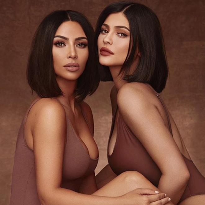 Kim Kardashian y Kylie Kenner cuando colaboraron a nivel empresarial