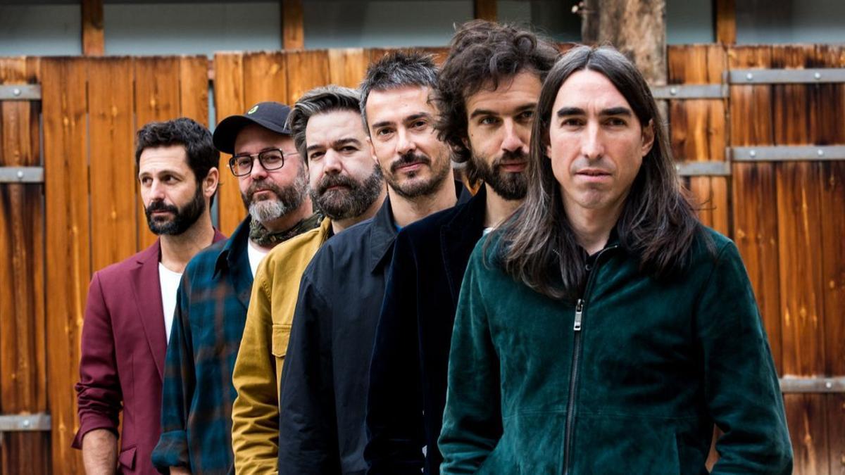 David García, Guille Galván, Pucho, Juanma Latorre, Álvaro B. Baglietto y Jorge González, componentes de Vetusta Morla.