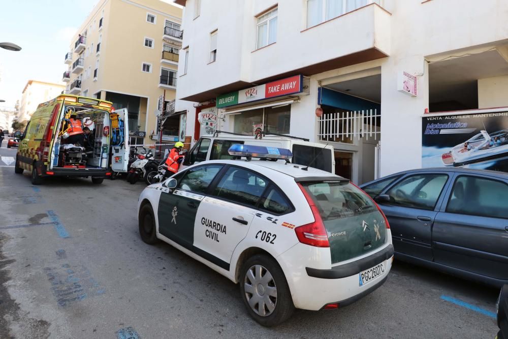 Incendio en Sant Antoni