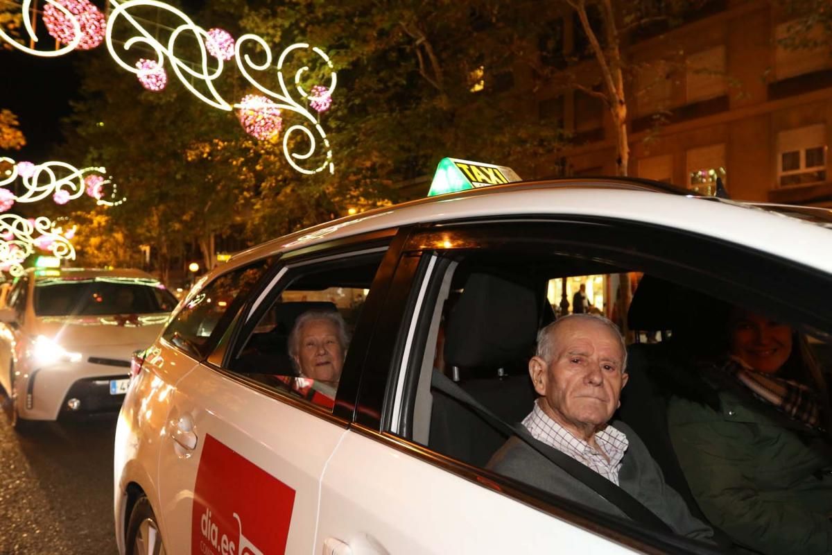 Los Taxistas ponen corazón a la Navidad