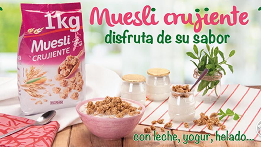 Muesli Mercadona Hacendado