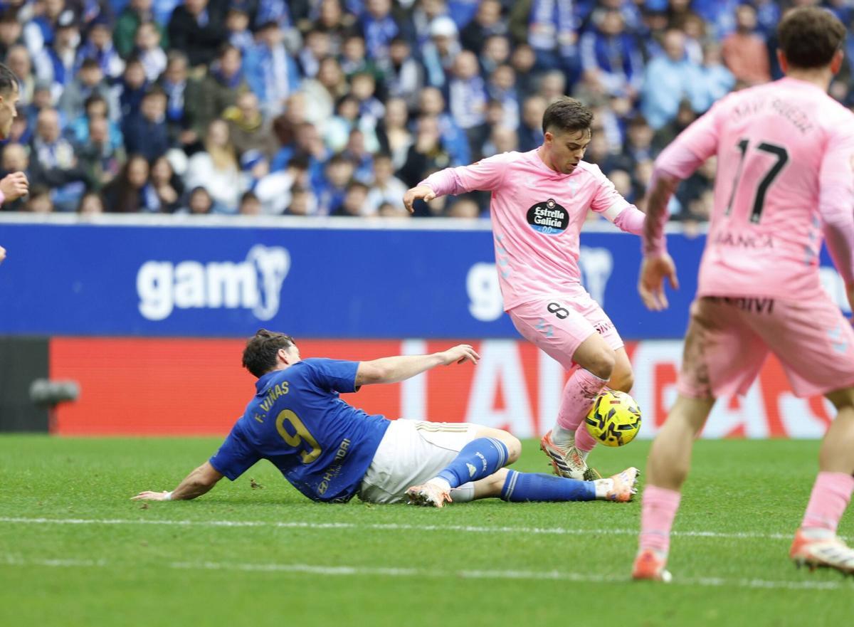 EN IMÁGENES: Así ha sido el encuentro entre el Real Oviedo y el Celta de Vigo