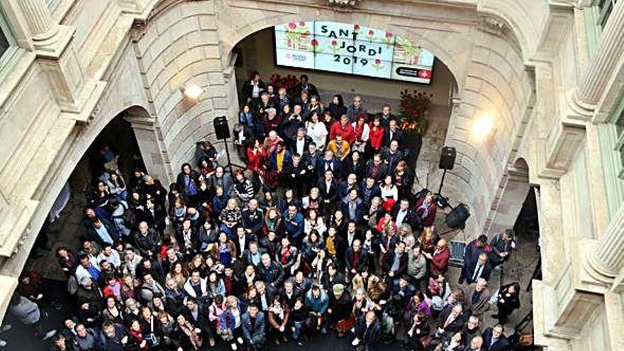 El Palau de la Virreina acull l&#039;esmorzar de Sant Jordi