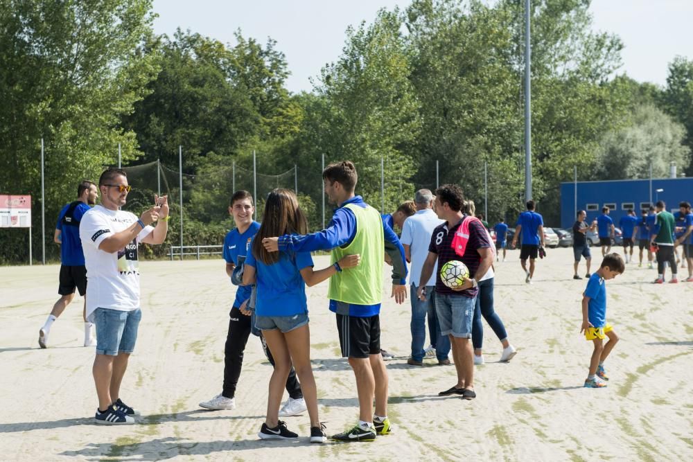 Entrenamiento del Real Oviedo