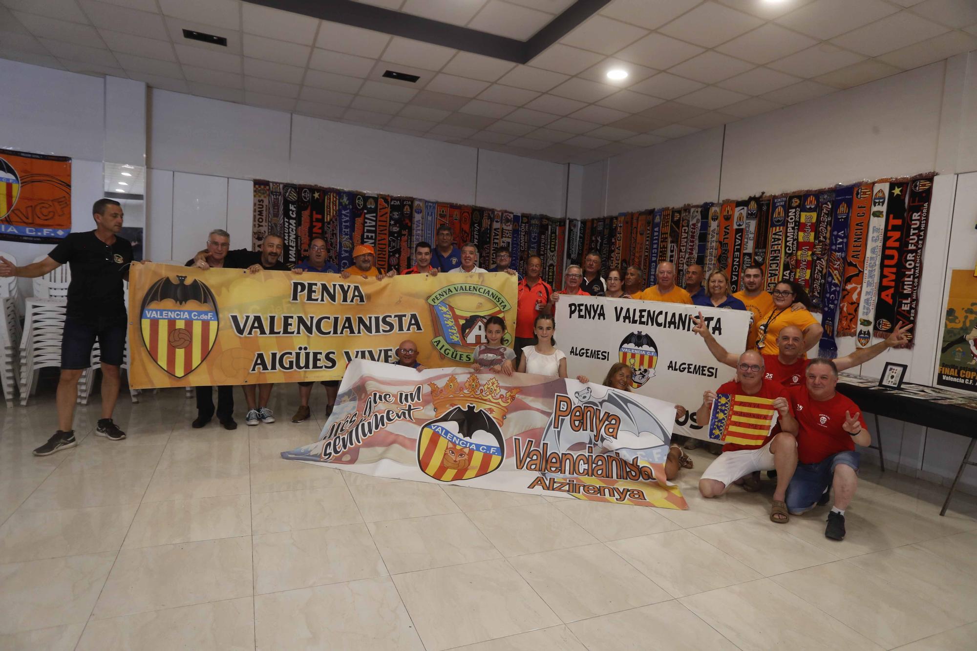 Así fue la fiesta del sector ocho de las peñas valencianistas en Algemesí