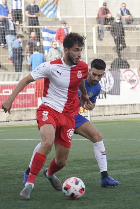 El derbi entre el Figueres i el Girona B en imatges