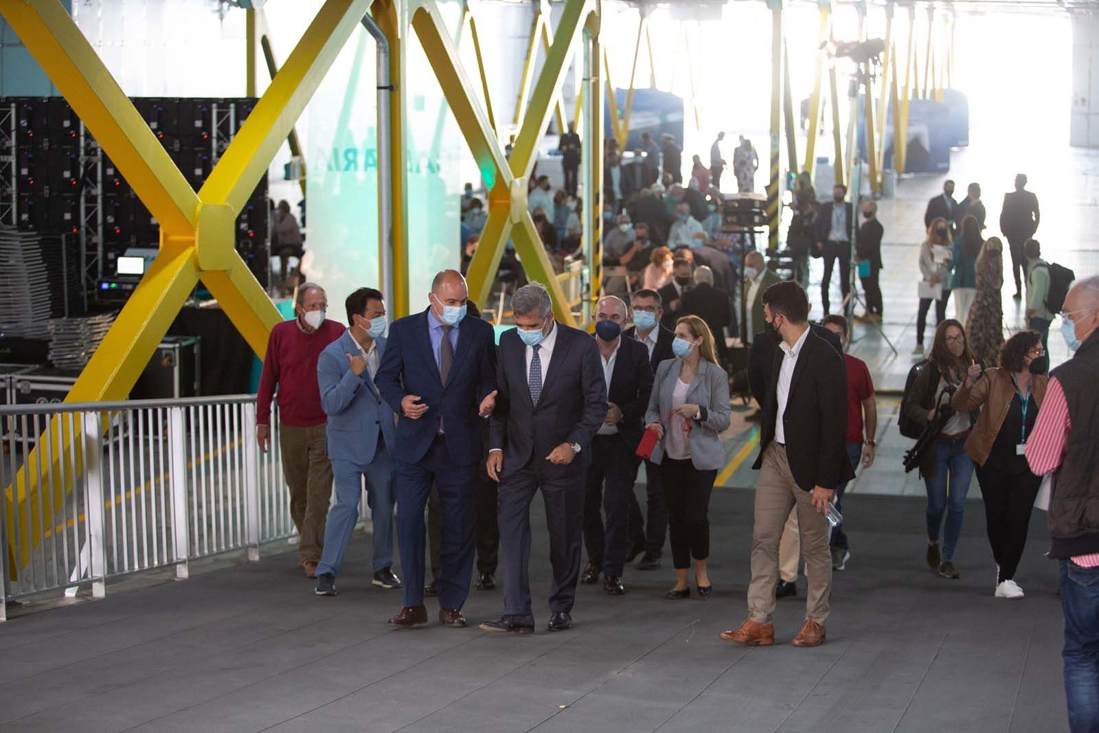 Inauguración del nuevo barco de Baleària, Eleonor Roosevelt.