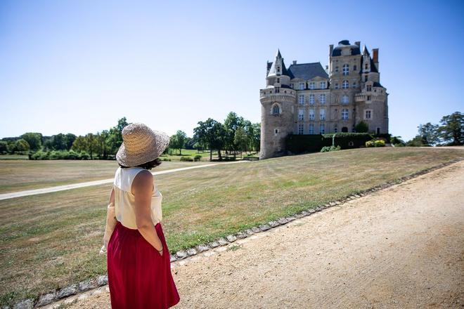 El Castillo de Brissac es uno de los más altos