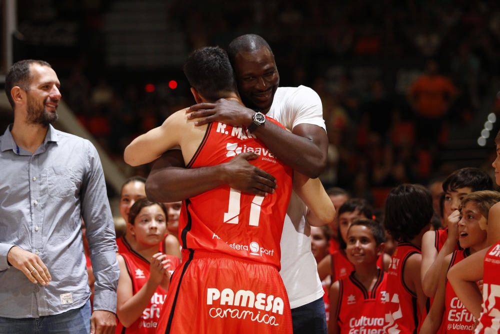 Todas las imágenes de la emotiva presentación del Valencia Basket 2016/17